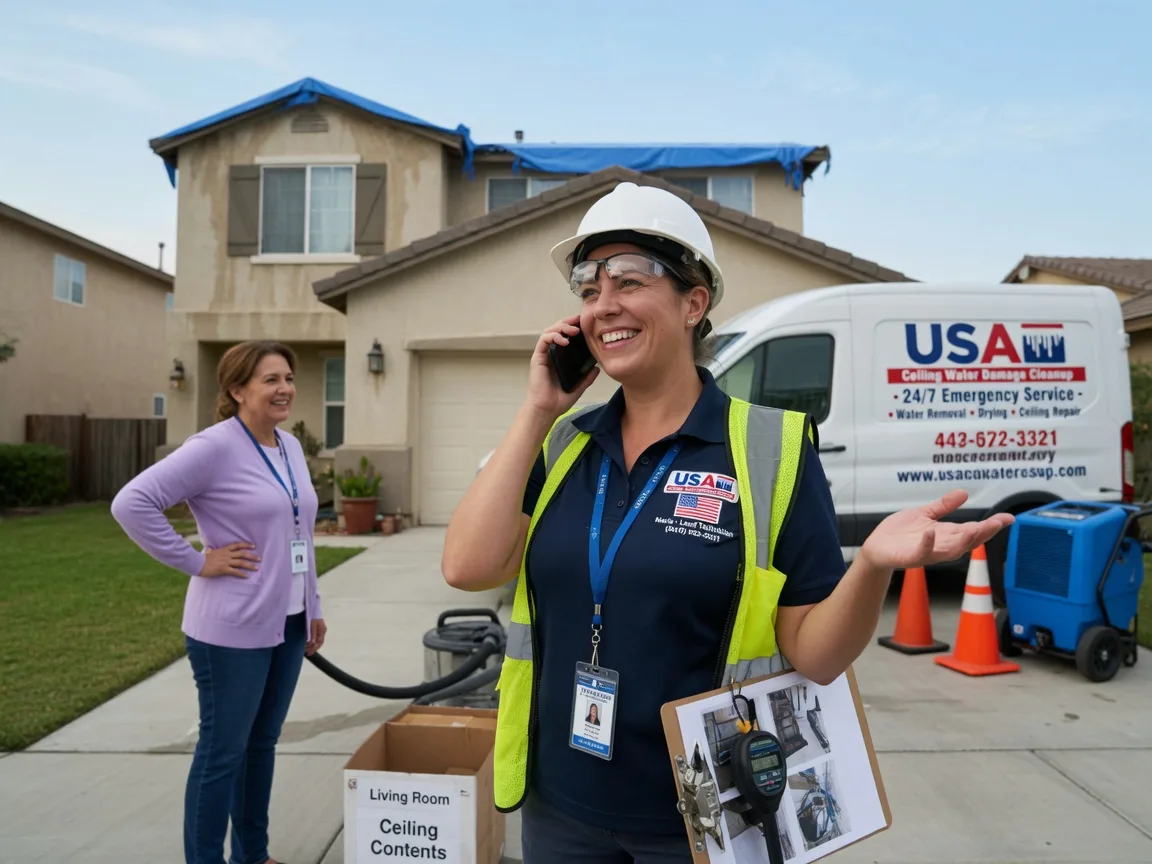 Ceiling Water Damage Restoration Van Meter, IA FAQs
