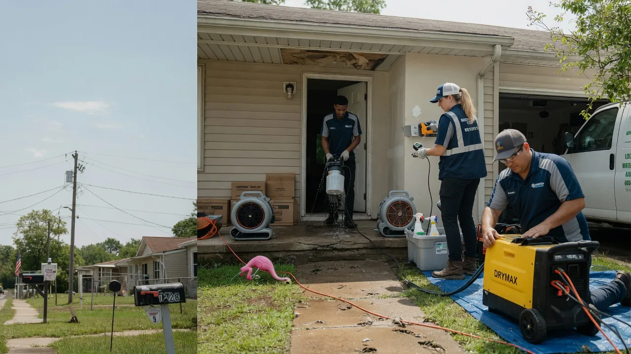 Storm Damage Water Removal in Van Meter, IA near me